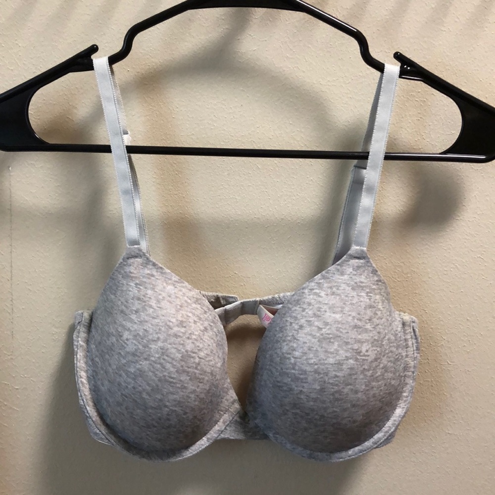 PINK VICTORIA SECRET grey bra